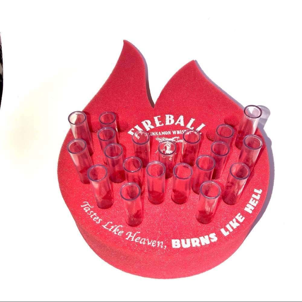 Fireball plastic long shots, with foam handle.